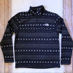 North Face Mens Leo 4 Zip Sweater Rto 